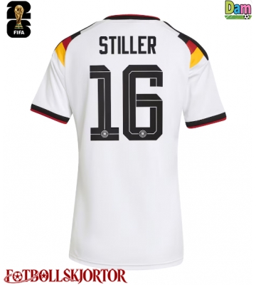 Tyskland Angelo Stiller #16 Hemmatröja Dam VM 2026 Kortärmad